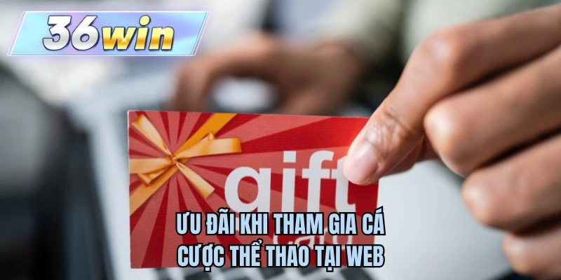 Ưu đãi khi tham gia cá cược thể thao tại web